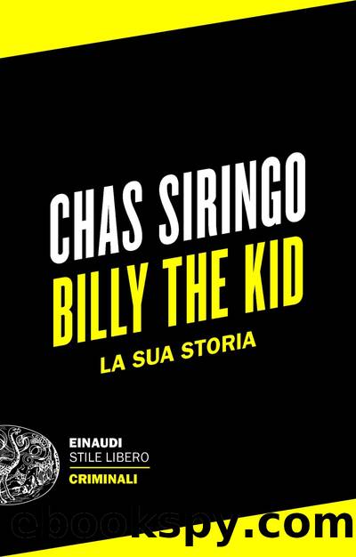 Billy the Kid by Chas Siringo