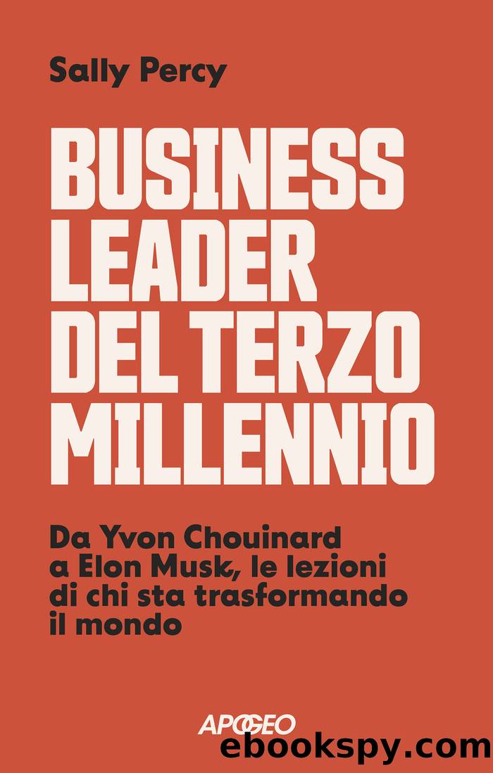 Business leader del terzo millennio by Sally Percy