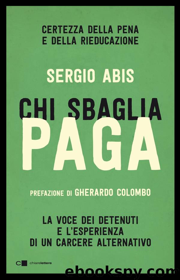 Chi sbaglia paga by Sergio Abis