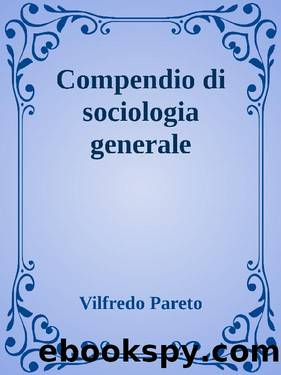 Compendio di sociologia generale by Vilfredo Pareto