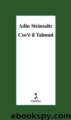 Cos'è il Talmud by Adin Steinsaltz