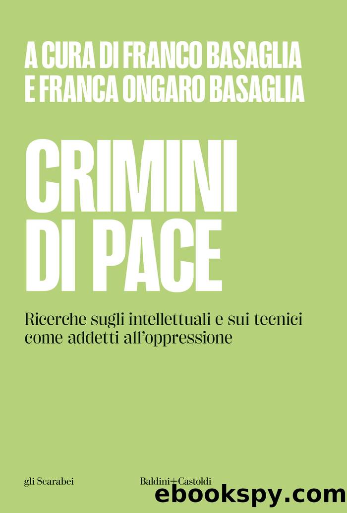 Crimini di pace by Franco Basaglia & Franca Basaglia Ongaro