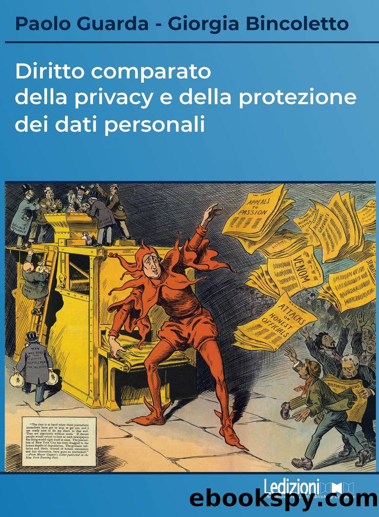 Diritto comparato della privacy e della protezione dei dati personali by Paolo Guarda Giorgia Bincoletto