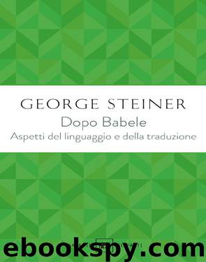 Dopo Babele by George Steiner