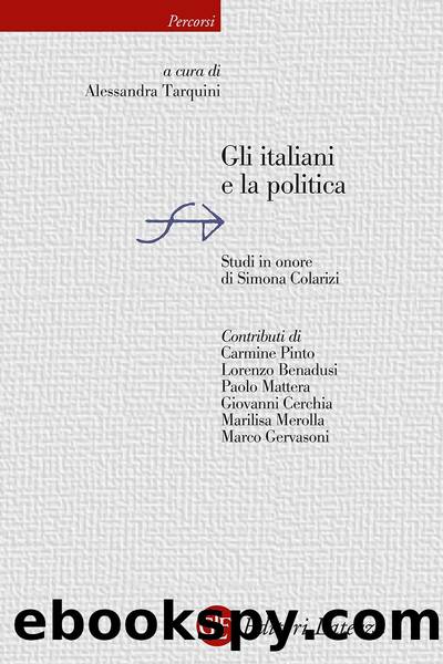 Gli italiani e la politica by Alessandra Tarquini