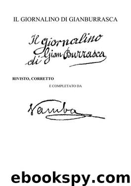 Il giornalino di gianburrasca by Vamba