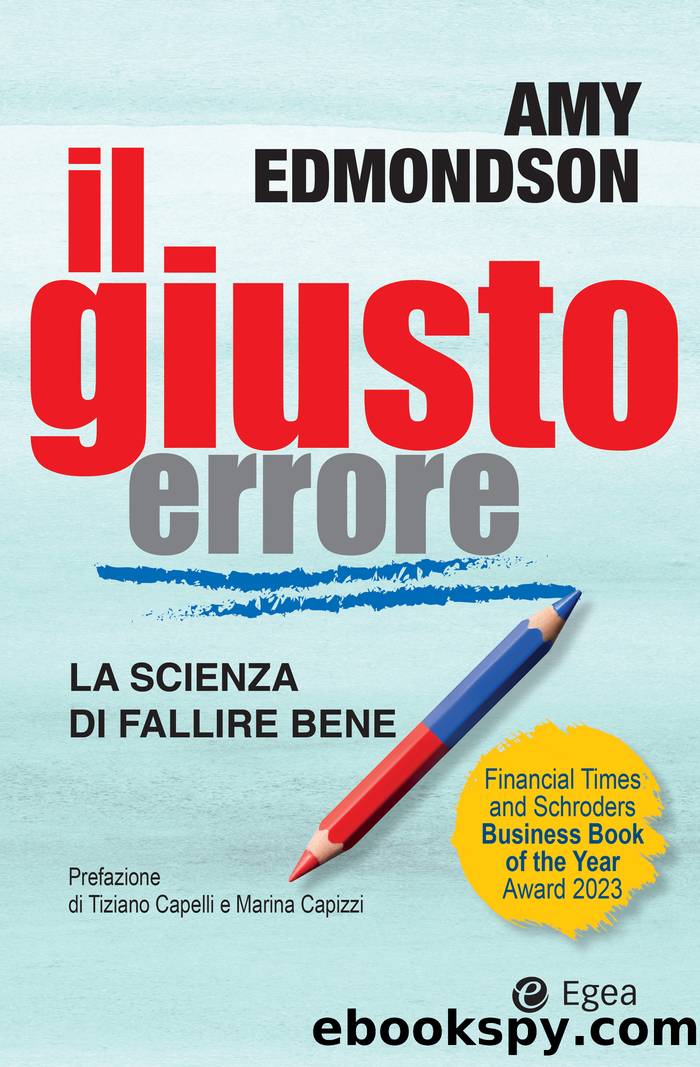 Il giusto errore by Amy Edmondson