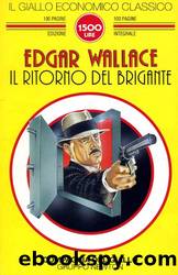 Il ritorno del brigante by Edgar Wallace