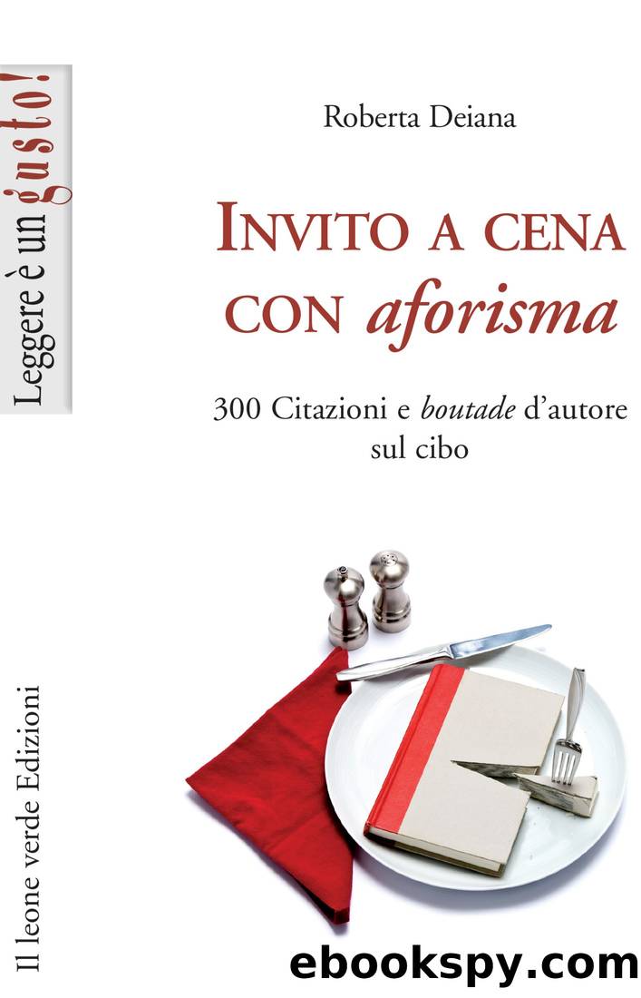 Invito a cena con aforisma by Roberta Deiana