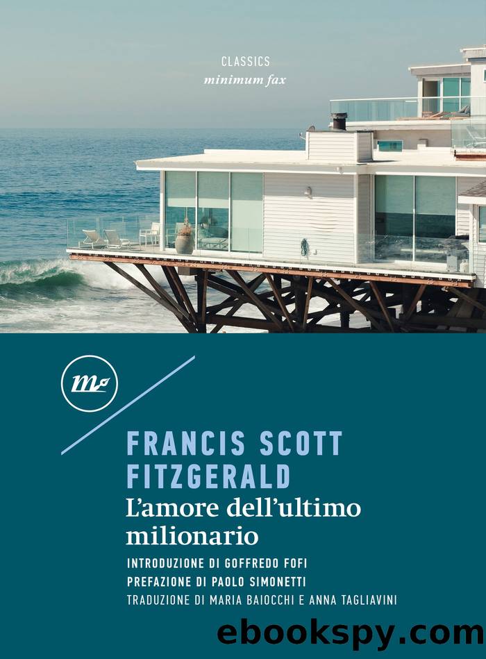 L'amore dell'ultimo milionario by Francis Scott Fitzgerald