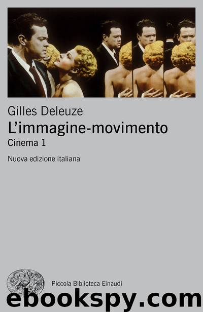 L'immagine-movimento by Gilles Deleuze