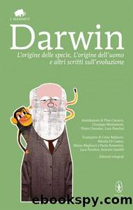 L'origine delle specie, L'origine dell'uomo, Viaggio di un naturalista by Charles Darwin