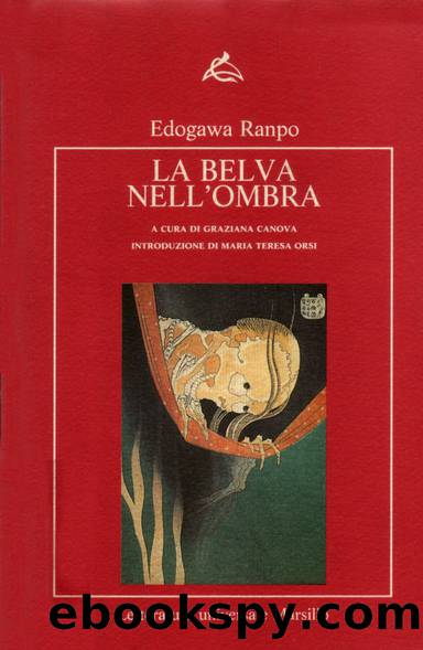 La belva nellâombra (1928) by Ranpo Edogawa
