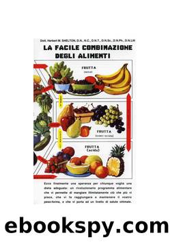 La facile Combinazione degli Alimenti by Herbert M. Shelton