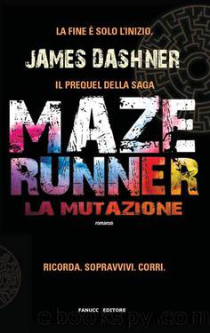 La mutazione by James Dashner