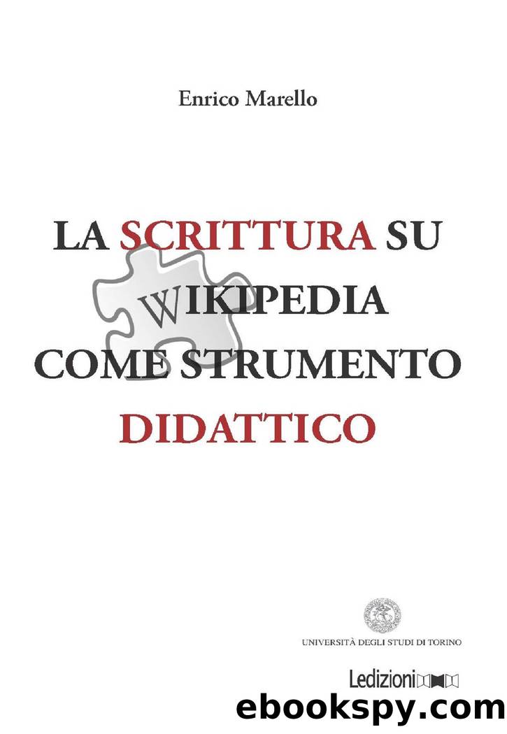 La scrittura su Wikipedia come strumento didattico by Enrico Marello