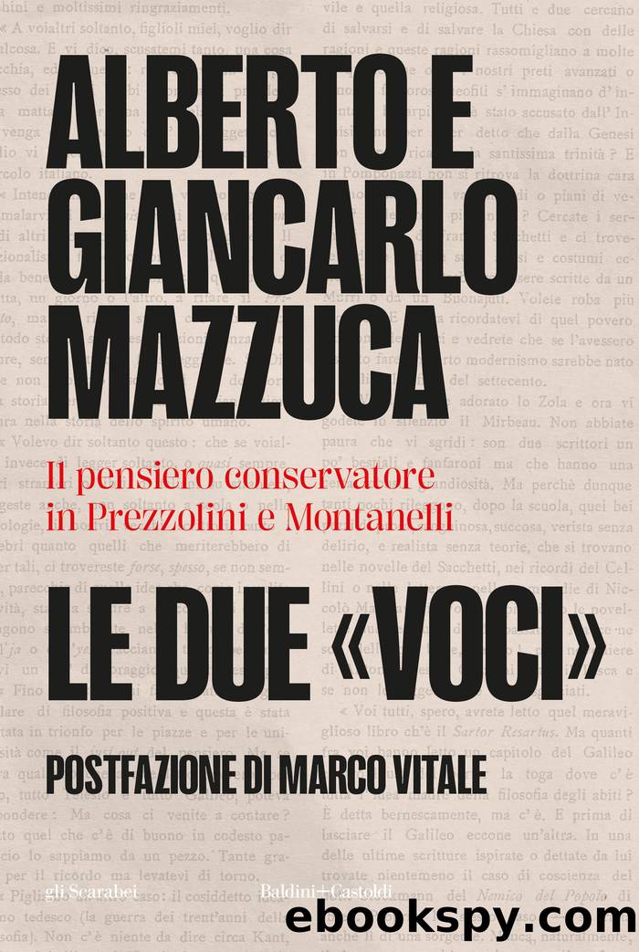 Le due Â«vociÂ» by Alberto Mazzuca & Giancarlo Mazzuca