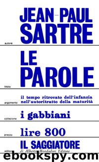 Le parole by Jean-Paul Sartre