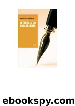 Lettera a un adolescente by Vittorino Andreoli