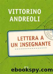 Lettera a un insegnante by Vittorino Andreoli