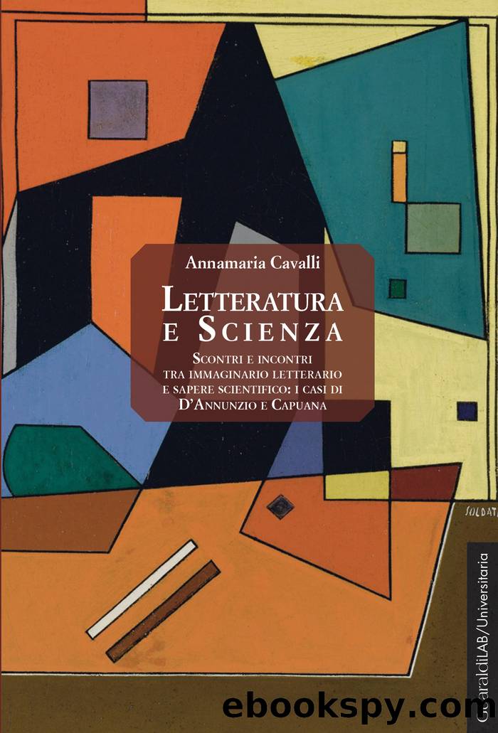 Letteratura e scienza by Annamaria Cavalli