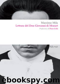 Lettura del Don Giovanni di Mozart by Massimo Mila