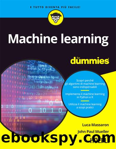 Machine learning for dummies by Sconosciuto