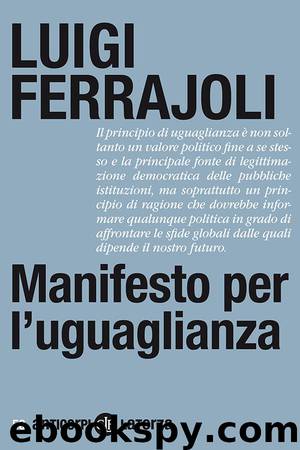 Manifesto per l'uguaglianza by Luigi Ferrajoli
