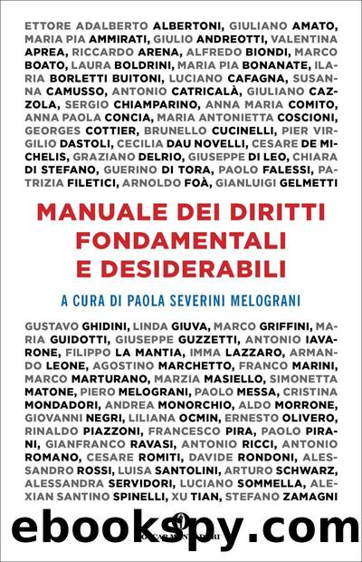 Manuale dei diritti fondamentali by Micol AA.VV