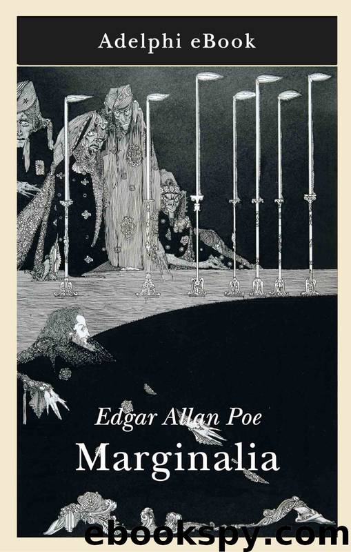 Marginalia by Edgar Allan Poe