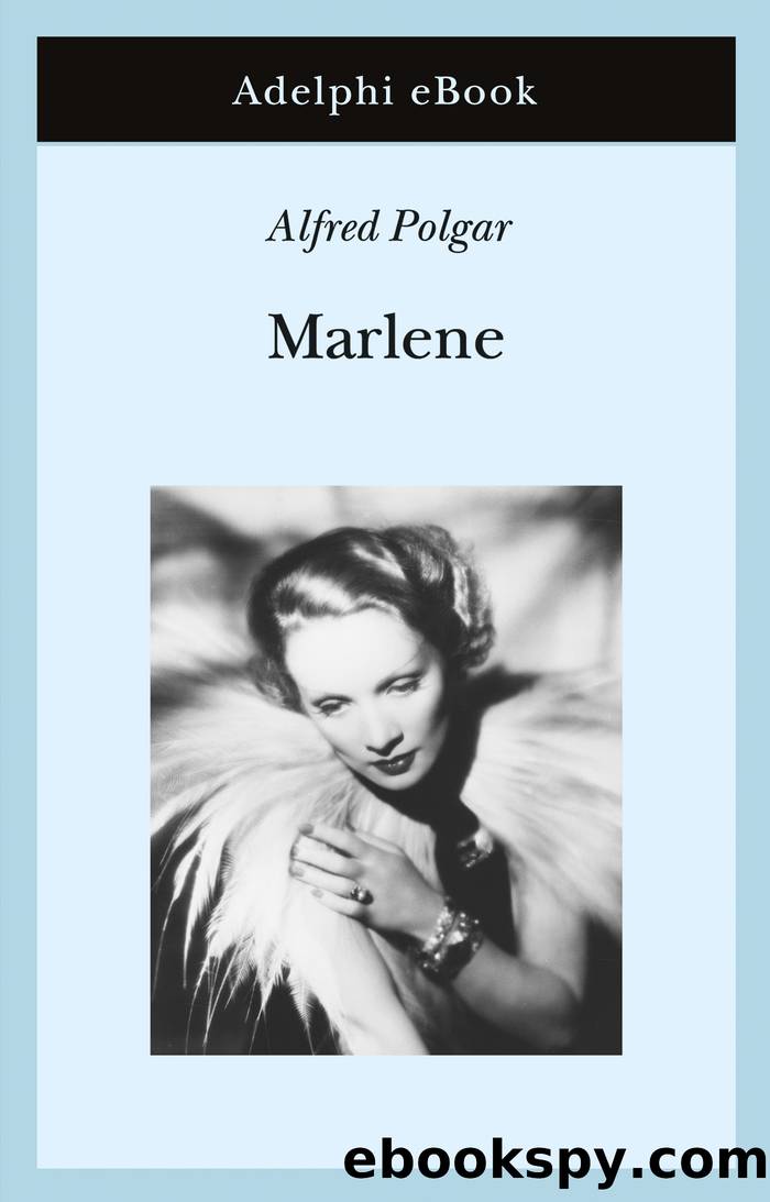 Marlene by Alfred Polgar