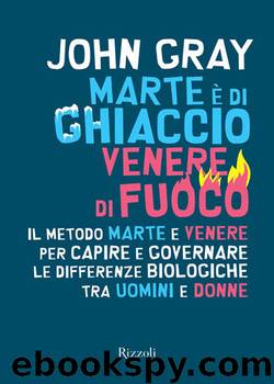 Marte è di ghiaccio, Venere di fuoco by John Gray