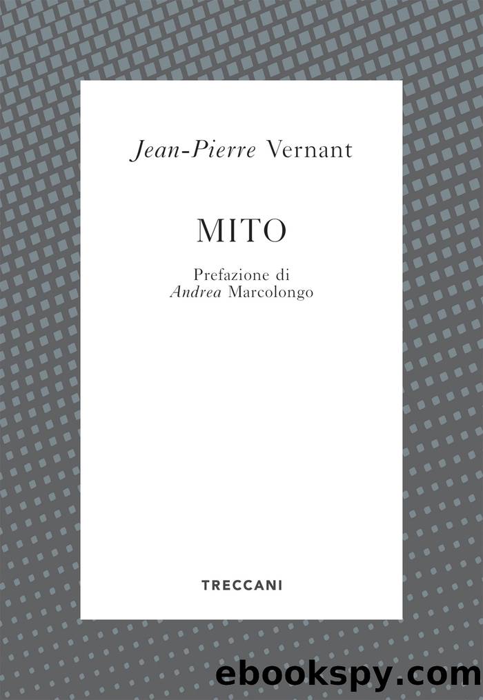 Mito by Jean-Pierre Vernant