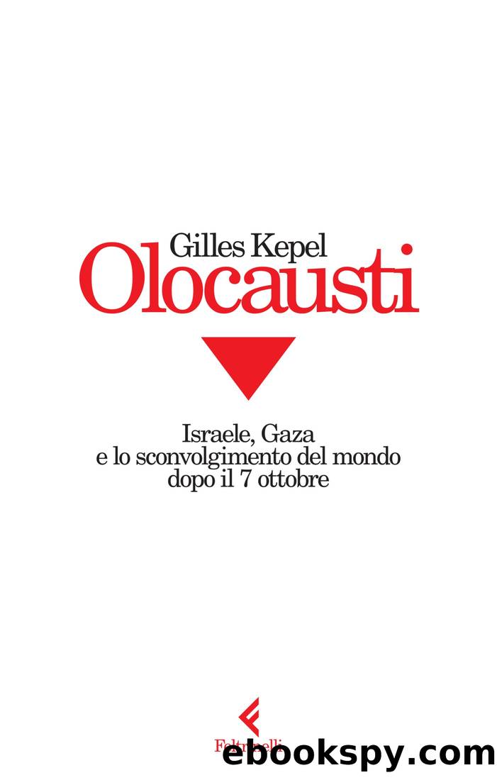 Olocausti by Gilles Kepel