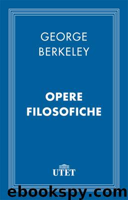 Opere filosofiche by George Berkeley