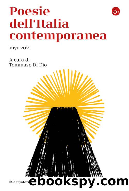 Poesie dell'Italia contemporanea: 1971-2021 by AA.VV