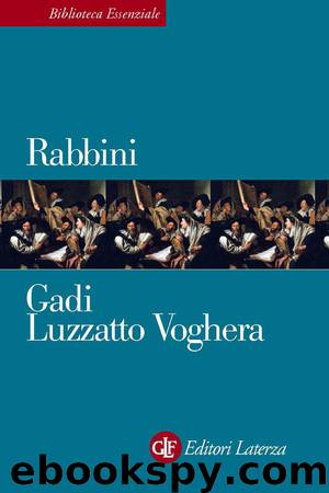 Rabbini (Italian Edition) by Gadi Luzzatto Voghera