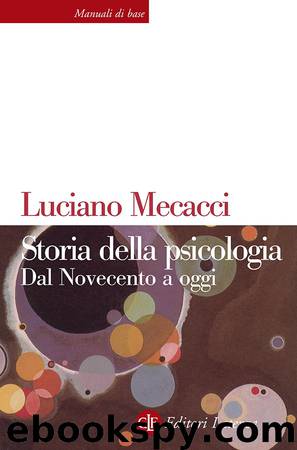 Storia della psicologia by Luciano Mecacci