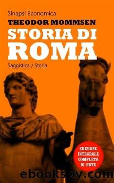 Storia di Roma by Theodor Mommsen