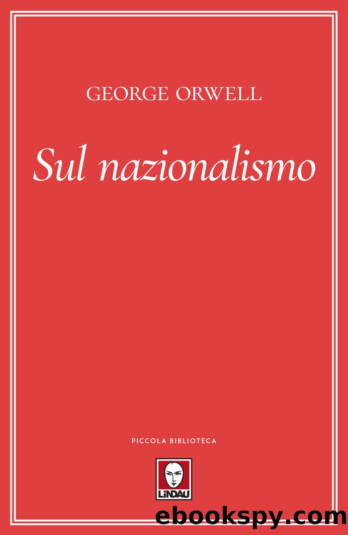 Sul nazionalismo by George Orwell