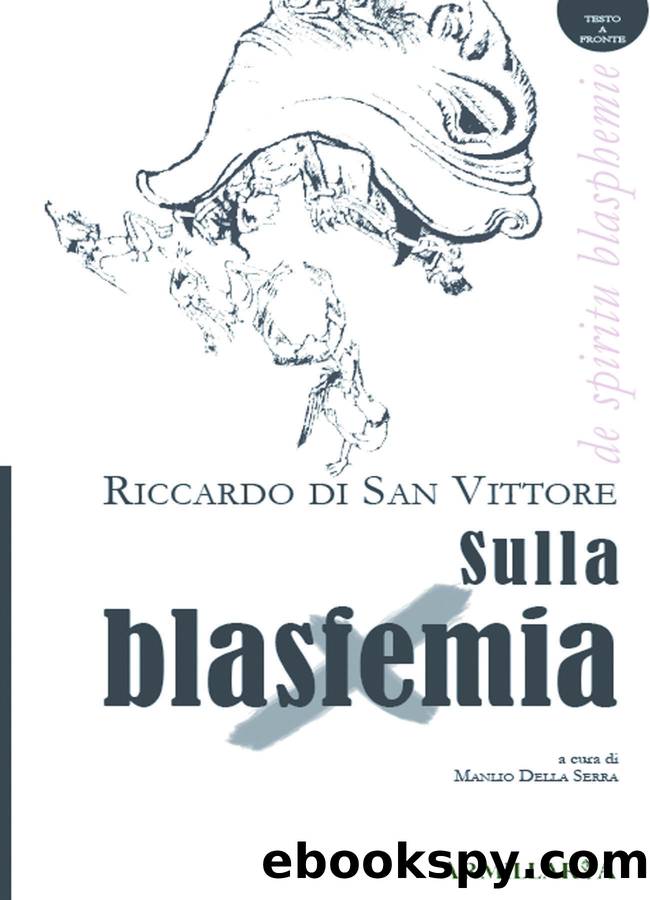 Sulla blasfemia by di San Vittore Riccardo