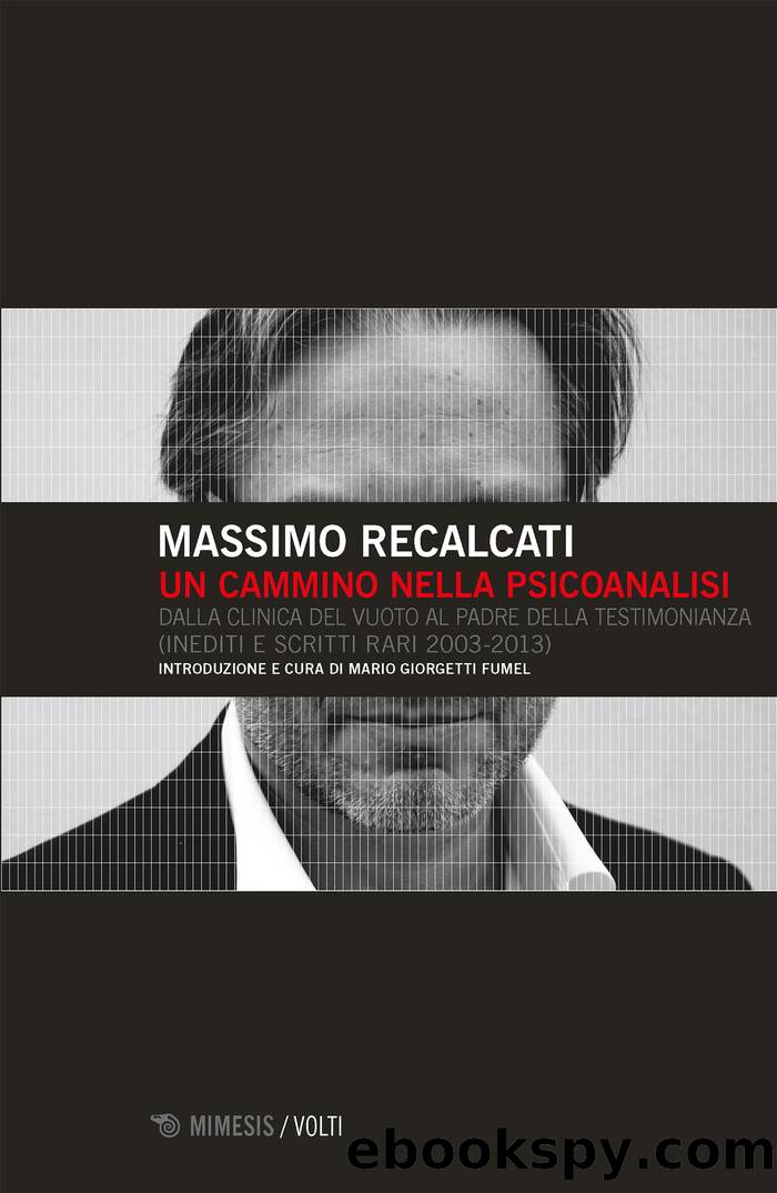 Un cammino nella psicoanalisi by Massimo Recalcati