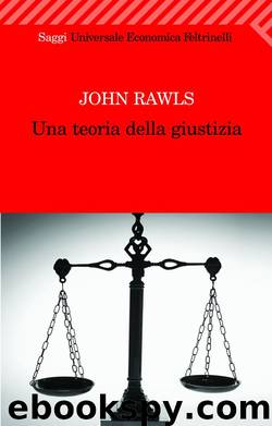 Una teoria della giustizia by JOHN RAWLS