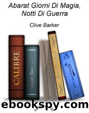 Abarat Giorni Di Magia, Notti Di Guerra by Clive Barker