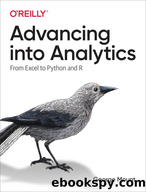 Advancing into Analytics by George Mount