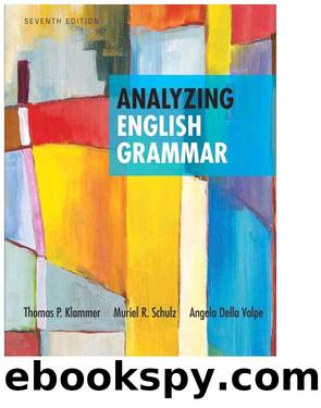 Analyzing English Grammar by Thomas P. Klammer
