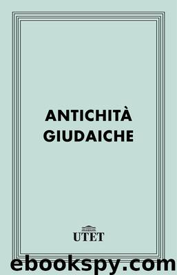 Antichità giudaiche by Giuseppe Flavio