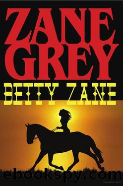 Betty Zane by Zane Grey & Michael Prichard