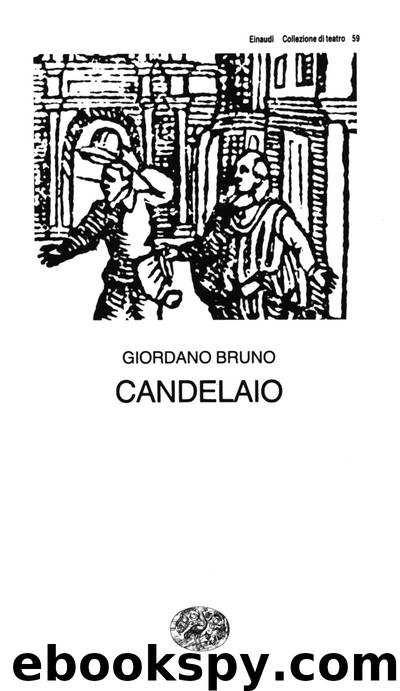 Candelaio by Giordano Bruno