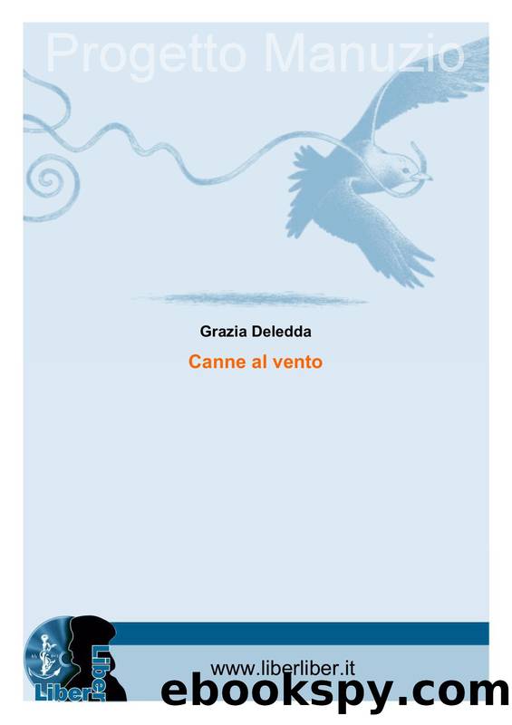 Canne al Vento by Grazia Deledda